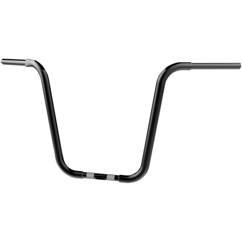 KHROME WERKS Black 16 Ape Hanger Handlebar 1-1/4 Bobber Ape Hanger Handlebar  Bobber Ape/Ape Hanger/Fat Bobber