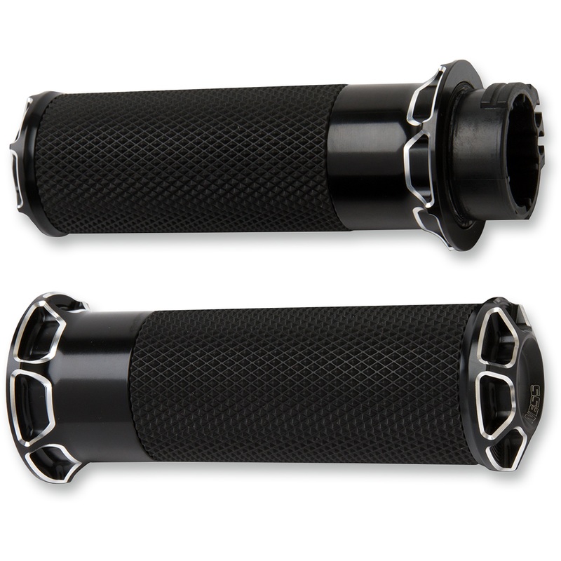 ARLEN NESS Black Beveled Grips for Cable Fusion Beveled Grips