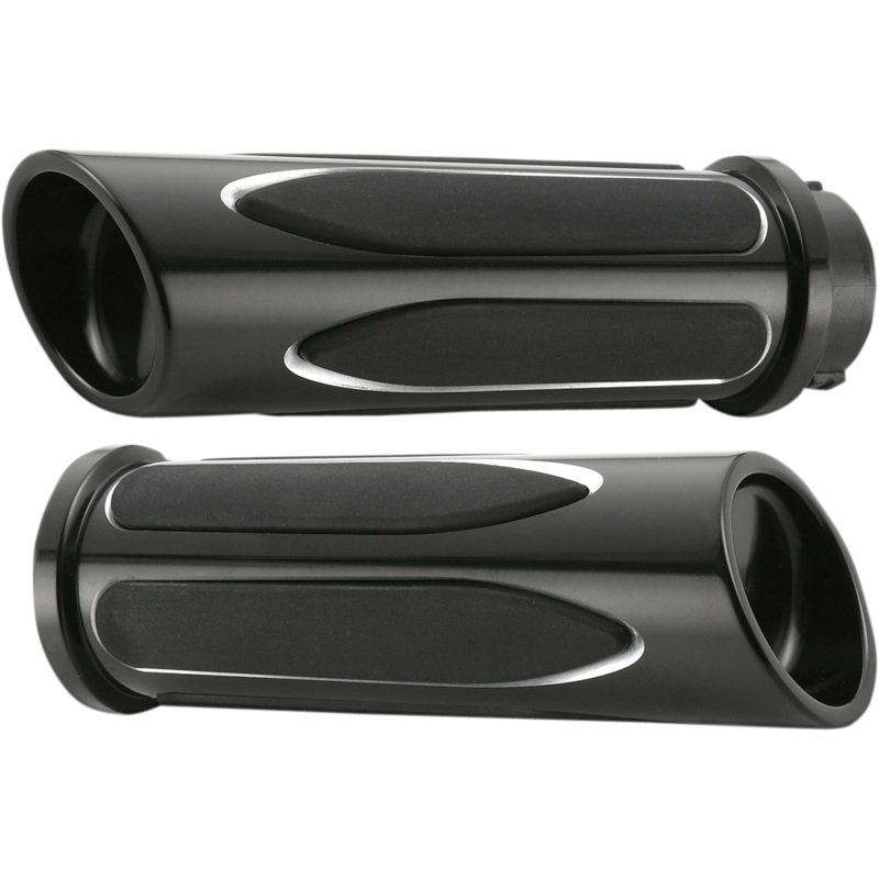 ARLEN NESS Black Deep Cut Comfort Grips for Cable Deep Cut Comfort Series Grips