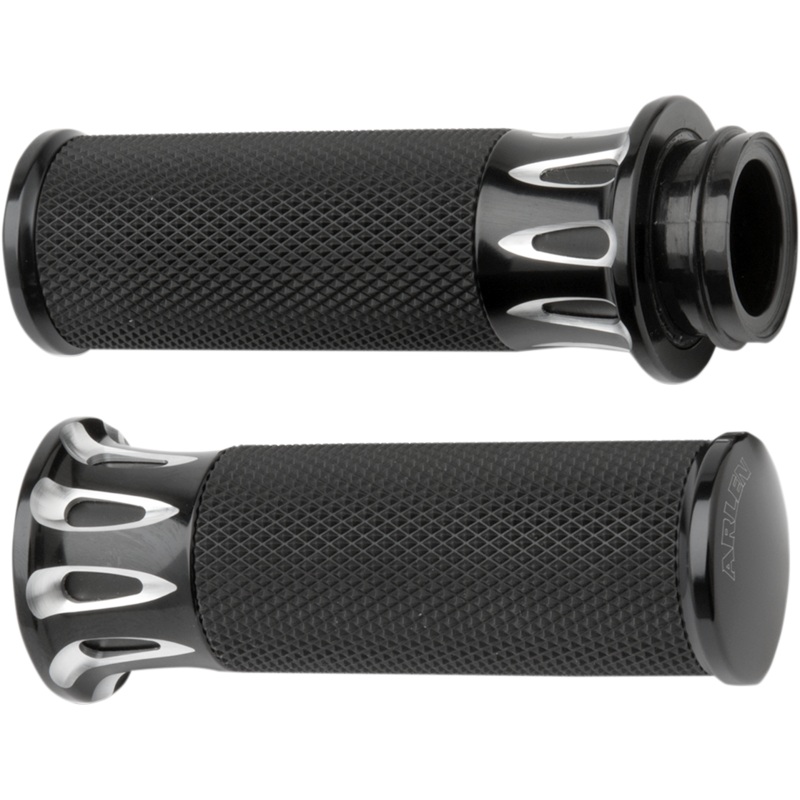 ARLEN NESS Black Deep Cut Grips for TBW Fusion Deep Cut Grips