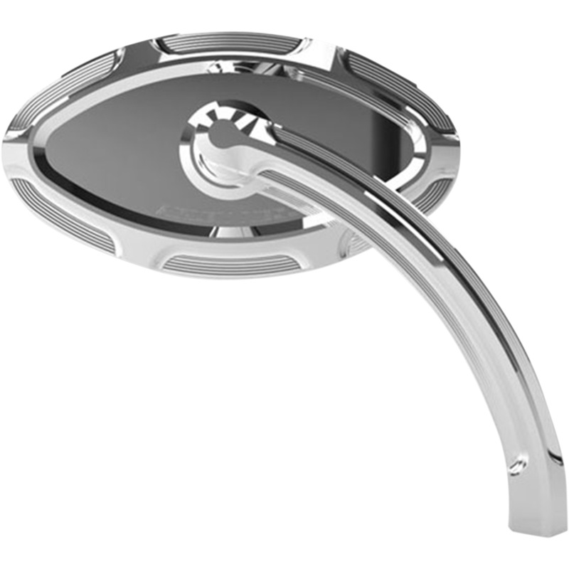 ARLEN NESS Cats Eye Forged Billet Mirror – Chrome – Left Cats Eye Forged Billet Mirror