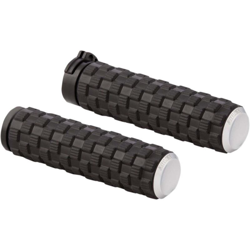 ARLEN NESS Chrome Air Trax Grips for TBW Air Trax Grips