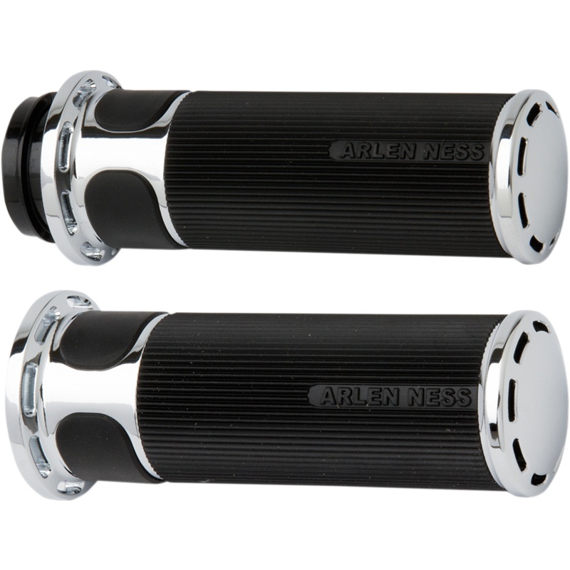 ARLEN NESS Chrome Slot Track Grips for Cable Fusion Slot Track Grips