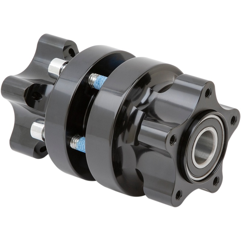 ARLEN NESS Dual Hub – Front – Black – 08 +FLT Cartridge Hub