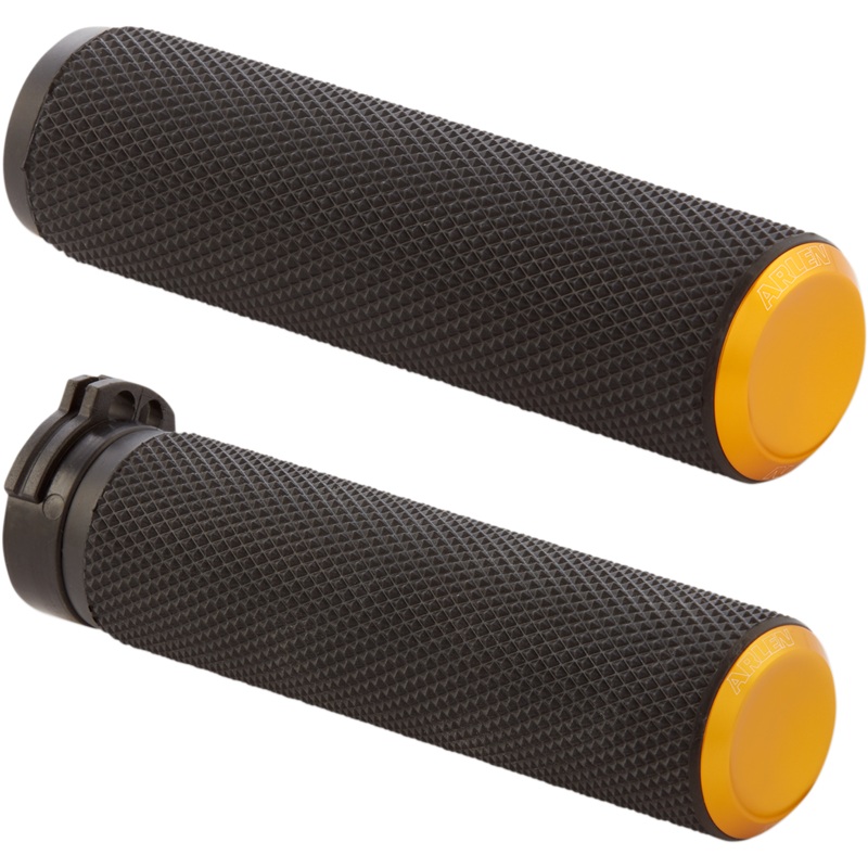 ARLEN NESS Gold Knurled Grips for Cable Fusion Knurled Grips
