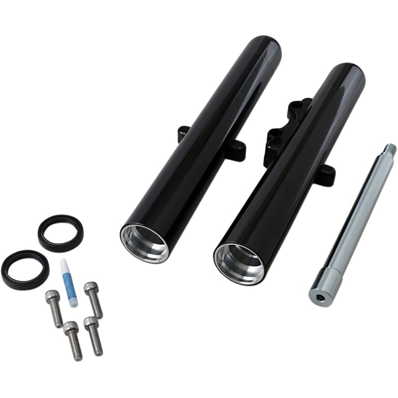 ARLEN NESS Hot Legs Fork Legs – Custom Single Disc – Smooth – Black – ’08-’13 Hot Legs Fork Leg  Smooth