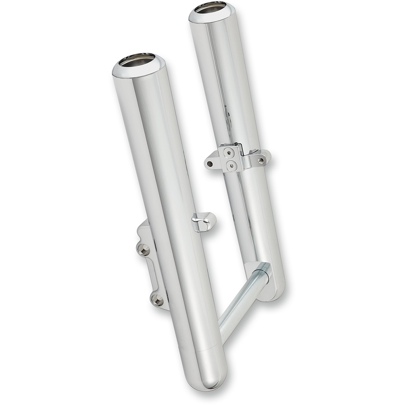 ARLEN NESS Hot Legs Fork Legs – Custom Single Disc – Smooth – Chrome – ’08-’13 Hot Legs Fork Leg  Smooth