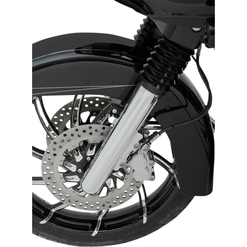 ARLEN NESS Hot Legs Fork Legs – Dual Disc – Deep Cut – Chrome Dual-Disc Hot Legs Fork Legs