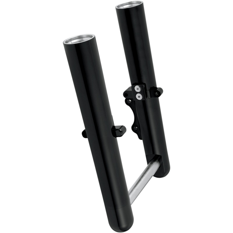 ARLEN NESS Hot Legs Fork Legs – Dual Disc – Smooth – Black – ’08-’13 FLT Dual-Disc Hot Legs Fork Legs