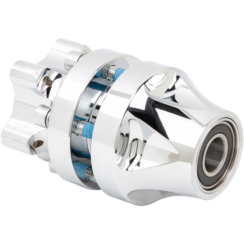 ARLEN NESS Single Hub – Front – Chrome – 08+ FLST Cartridge Hub