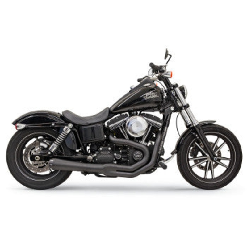 BASSANI XHAUST Mega Power Exhaust – Black Road Rage II Mega Power 2:1 System