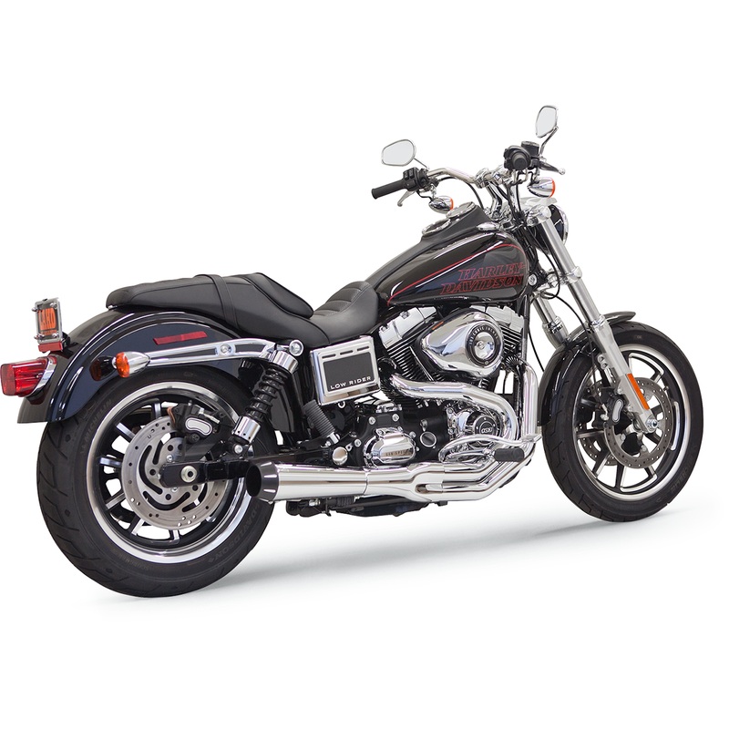 BASSANI XHAUST Mega Power Exhaust – Chrome Road Rage II Mega Power 2:1 System