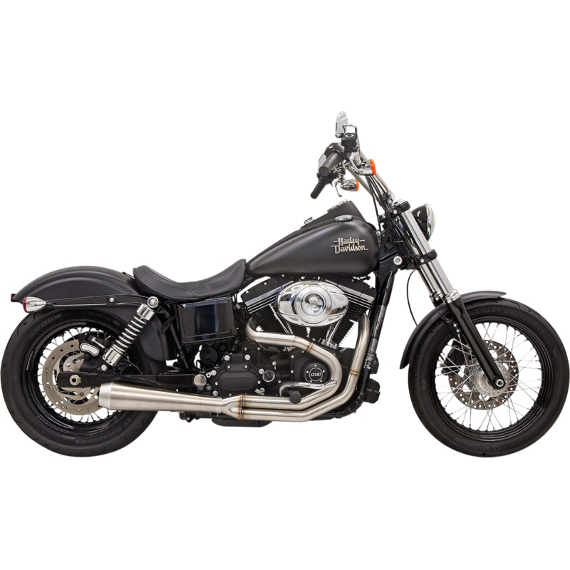 BASSANI XHAUST Road Rage 3 Exhaust – Stainless – ’91-’17 Dyna Road Rage Type III 2:1 Exhaust System