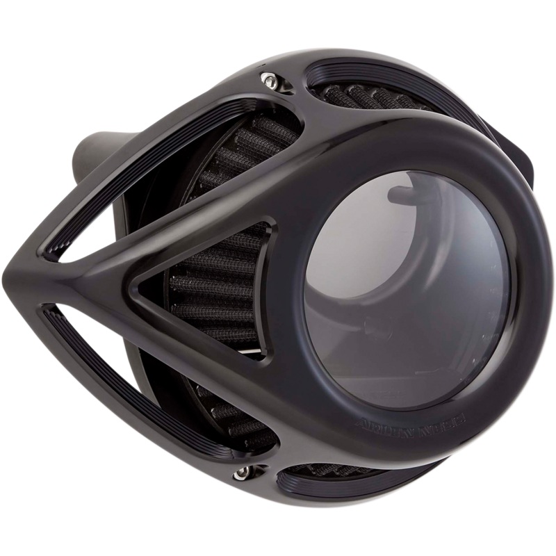 ARLEN NESS Air Cleaner – Clear Tear – Twin Cam – Black Clear Tear Air Cleaner