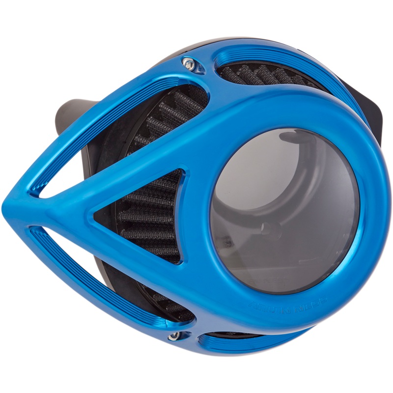 ARLEN NESS Air Cleaner – Clear Tear – Twin Cam – Blue Clear Tear Air Cleaner