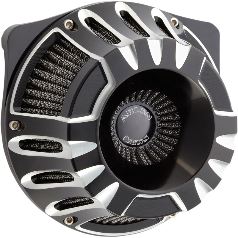 ARLEN NESS Air Cleaner Deep-Cut 08-16 FL Black Inverted Series Air Cleaner Kit  Deep Cut