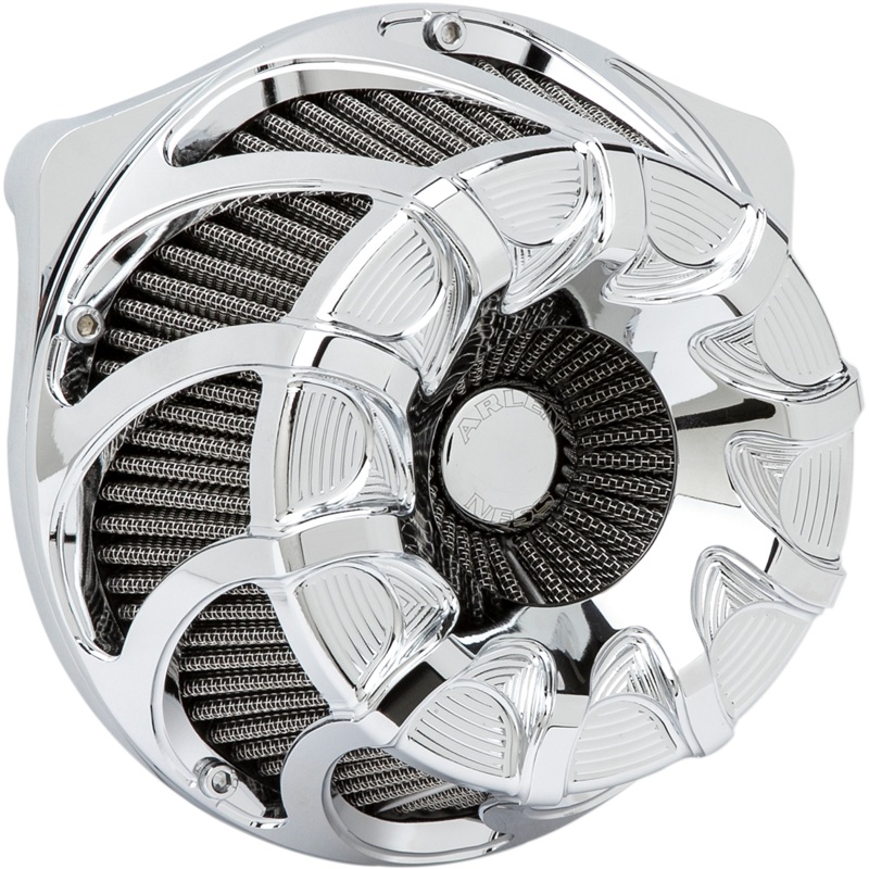 ARLEN NESS Air Cleaner Drift 91-19XL Chrome Inverted Series Air Cleaner Kit  Drift