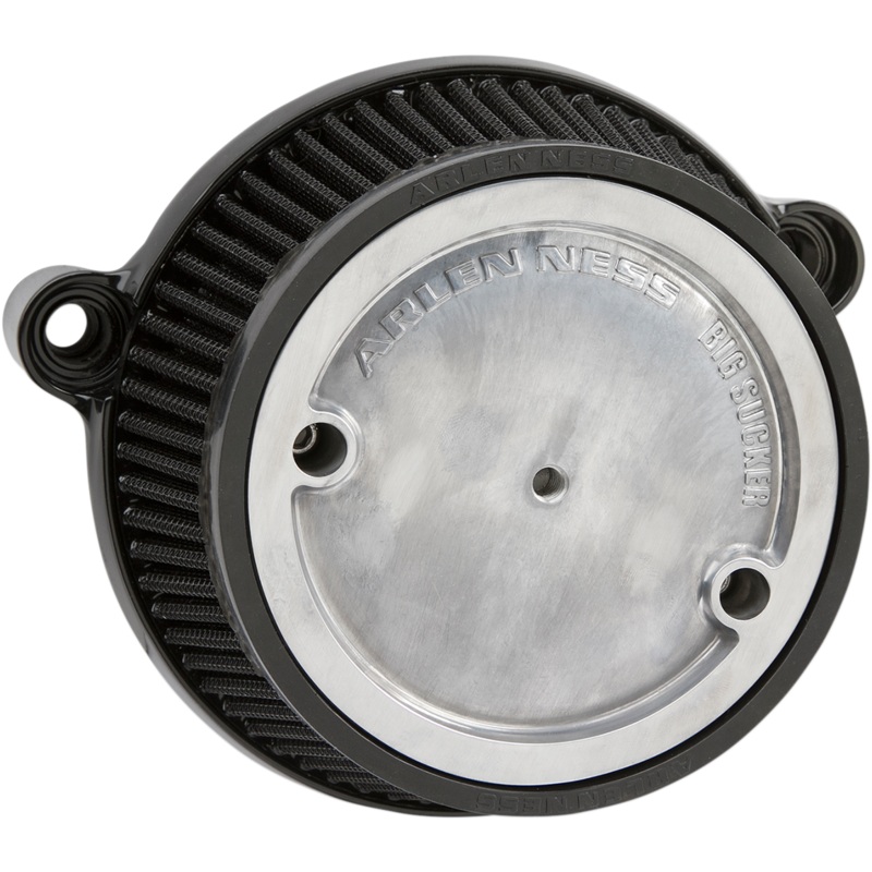 ARLEN NESS Air Cleaner M8 w/Black Back Plate M8 Air Cleaner Kit