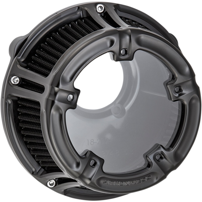 ARLEN NESS Air Cleaner Method All Black FLT Method Clear Series Air Cleaner