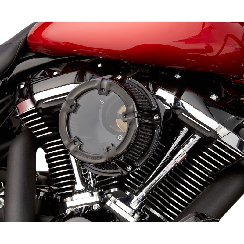 ARLEN NESS Air Cleaner Method All Black M8 Method Clear Series Air Cleaner