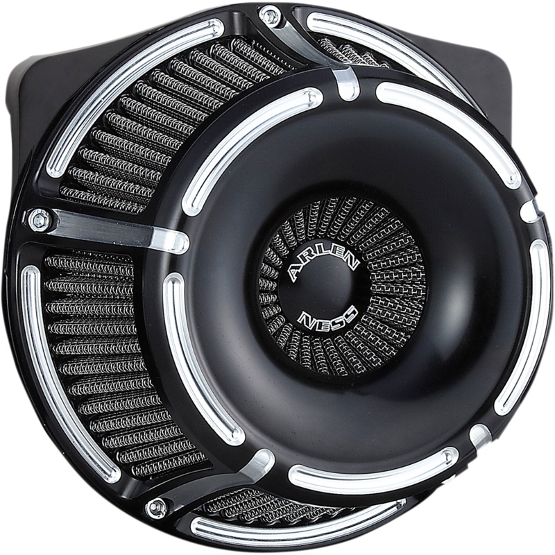 ARLEN NESS Air Cleaner Slot-Track 17-18FL Black Inverted Series Air Cleaner Kit  Slot Track