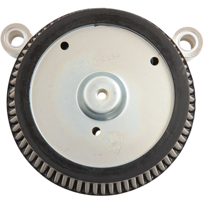 ARLEN NESS Circle Cleaner Synthetic Stage-1 FLH Chrome Big Sucker Air Filter Kit Accepts OEM Covers