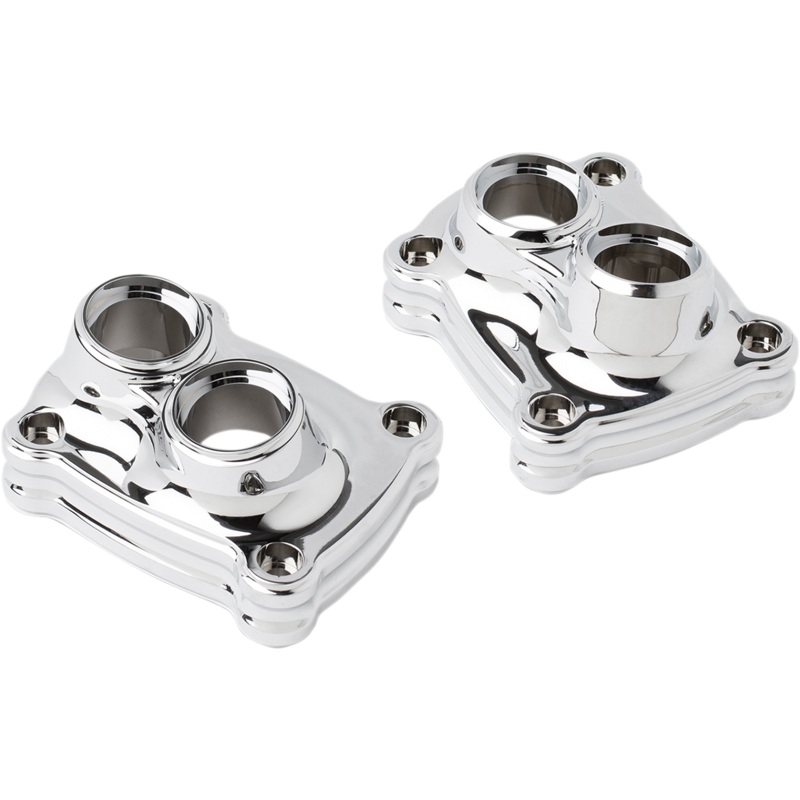 ARLEN NESS Lifter Block Cover Chrome 10 Gauge Lifter Tappet Block Cover
