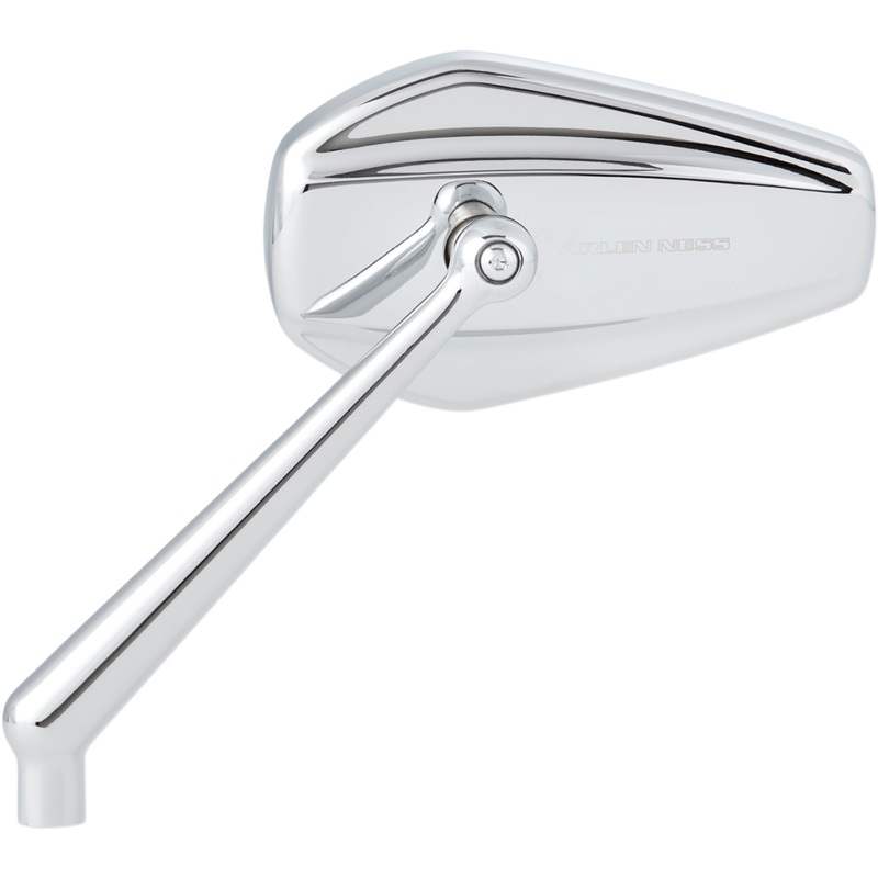 ARLEN NESS Mini Stocker Left Mirror – Chrome Mini Stocker Mirror