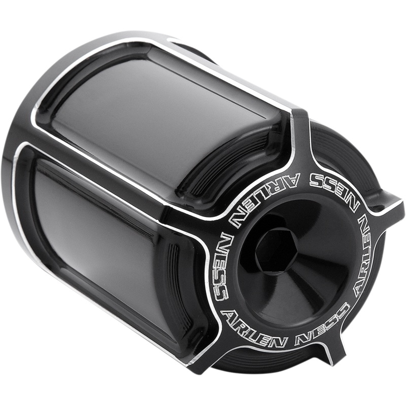 ARLEN NESS Oil Filter – Black – Beveled Re-Usable Oil Filter