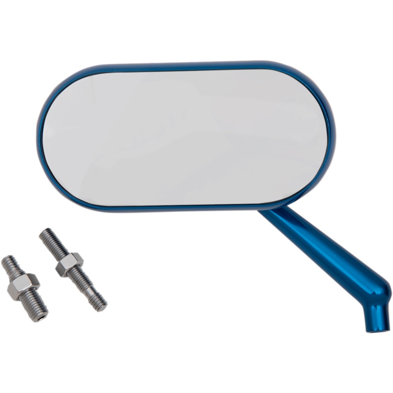 ARLEN NESS Oval Mirror – Blue – Left Mirror