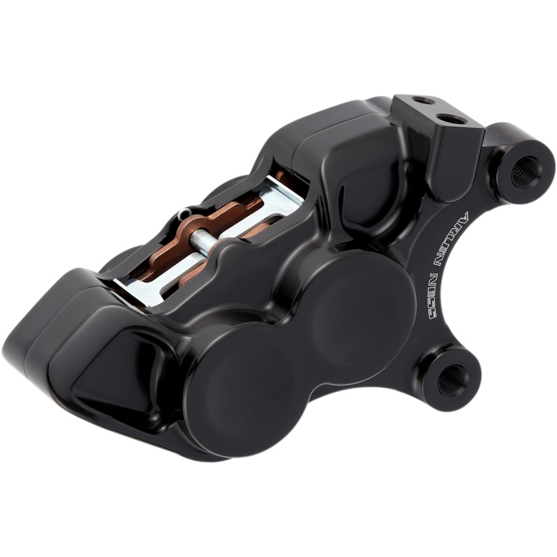 ARLEN NESS 4-Piston Caliper – Front Right – 11.8 – Black Ness Tech Four-Piston Caliper