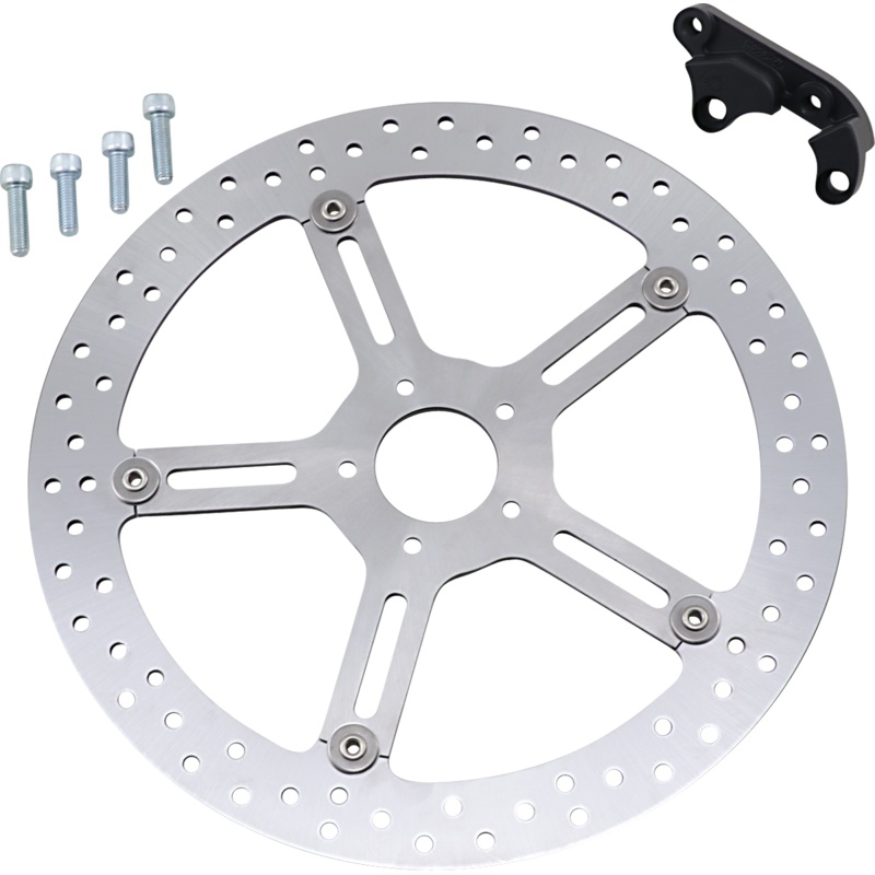 ARLEN NESS Big Brake Rotor – 15 – Left – Softail Big Brake Floating Rotor Kit