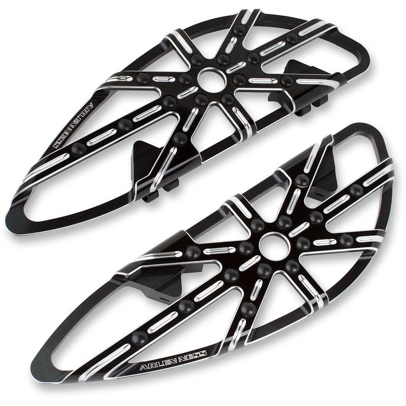 ARLEN NESS Driver Boards – 10 Gauge – Black Adjustable Driver Floorboards