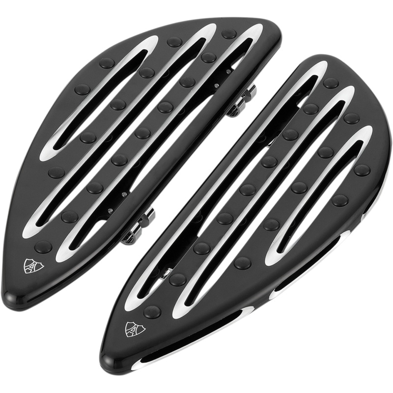 ARLEN NESS Driver Floorboard – Deep Cut – Black Deep Cut Floorboards