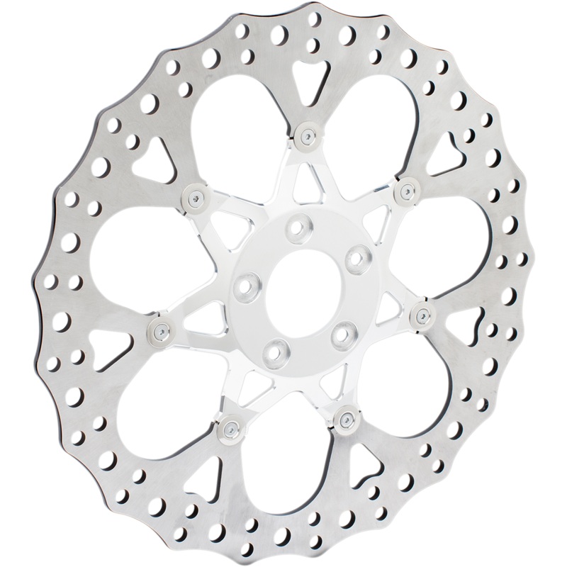 ARLEN NESS Front Rotor – Procross – 14 – Black Two-Piece Floating Brake Rotor