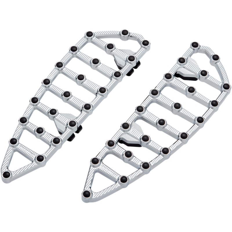 ARLEN NESS MX Driver Boards – Chrome MX Billet Floorboards