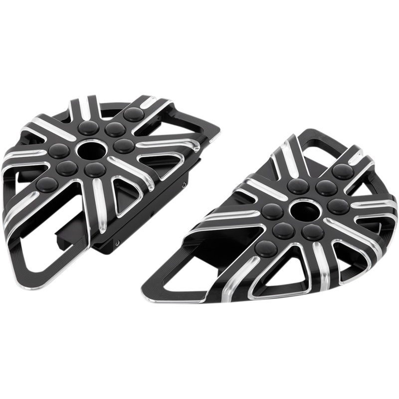 ARLEN NESS Passenger Boards – 10 Gauge – Black Adjustable Driver Floorboards