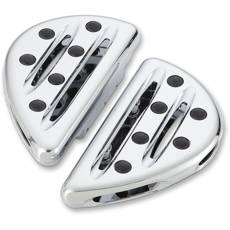 ARLEN NESS Passenger Floorboard – Deep Cut – Chrome Deep Cut Floorboards