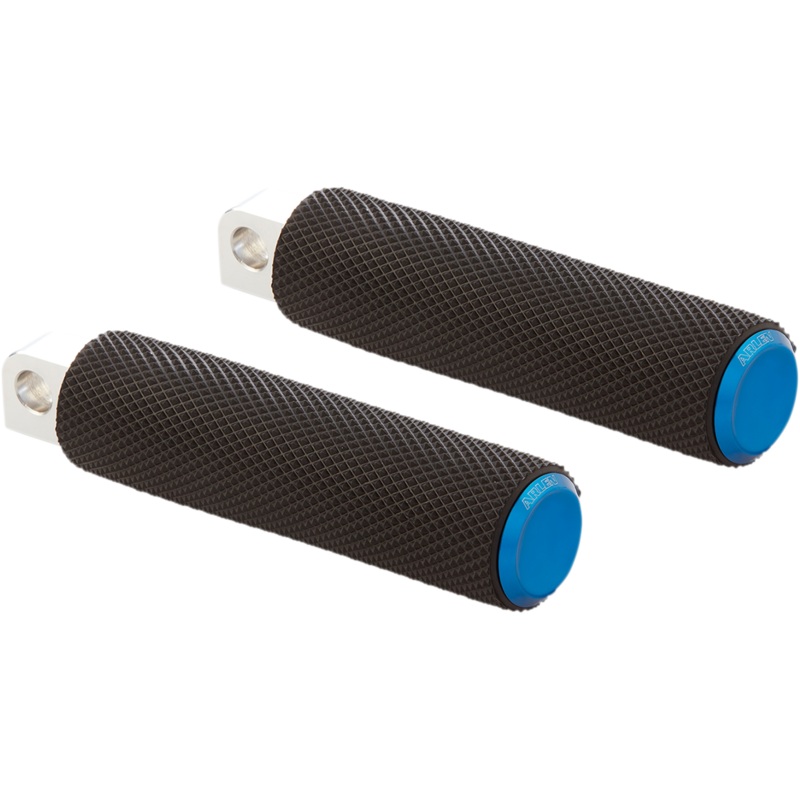 ARLEN NESS Passenger Knurled Peg – Blue – FLDE M-Eight Fusion Footpegs