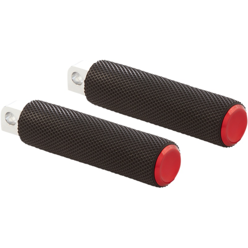 ARLEN NESS Passenger Knurled Peg – Red – FLDE M-Eight Fusion Footpegs