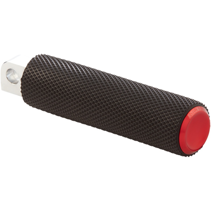 ARLEN NESS Peg – Knurled – Red Fusion Male-Mount Footpegs