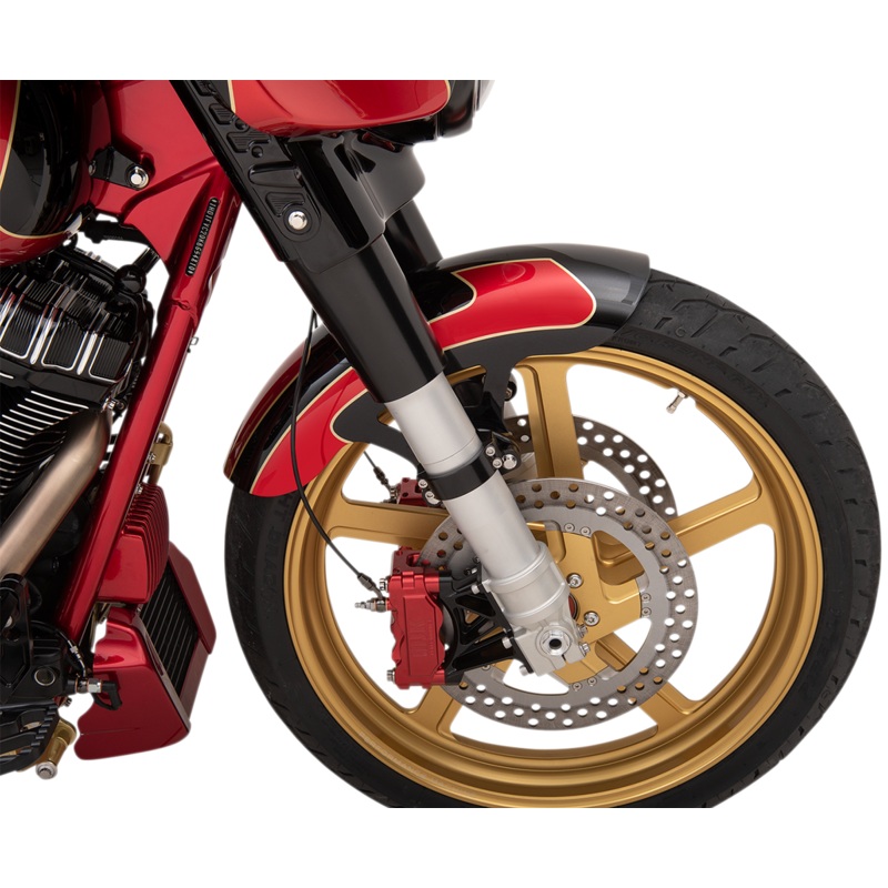 ARLEN NESS Pro Short Front Fender – Steel – 21 – 6.3 W – FLHT Pro Short Front Fender