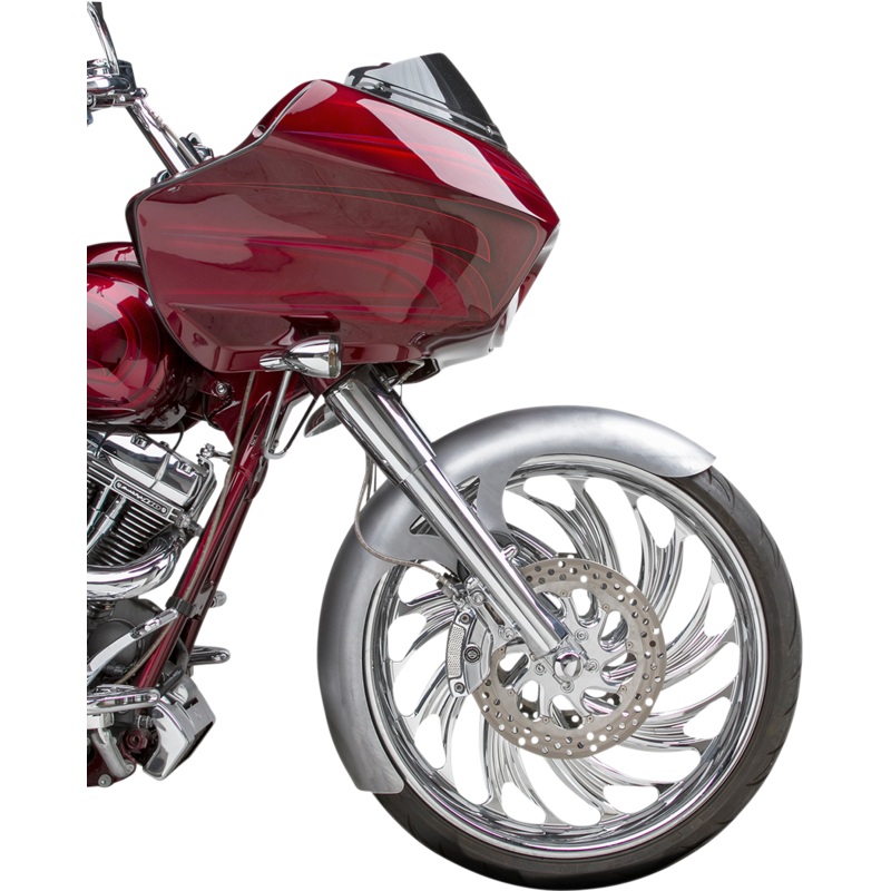 ARLEN NESS Real Steel Rapper Front Fender – 23 – 6.3 W – FLHT Real Steel Rapper Front Fender
