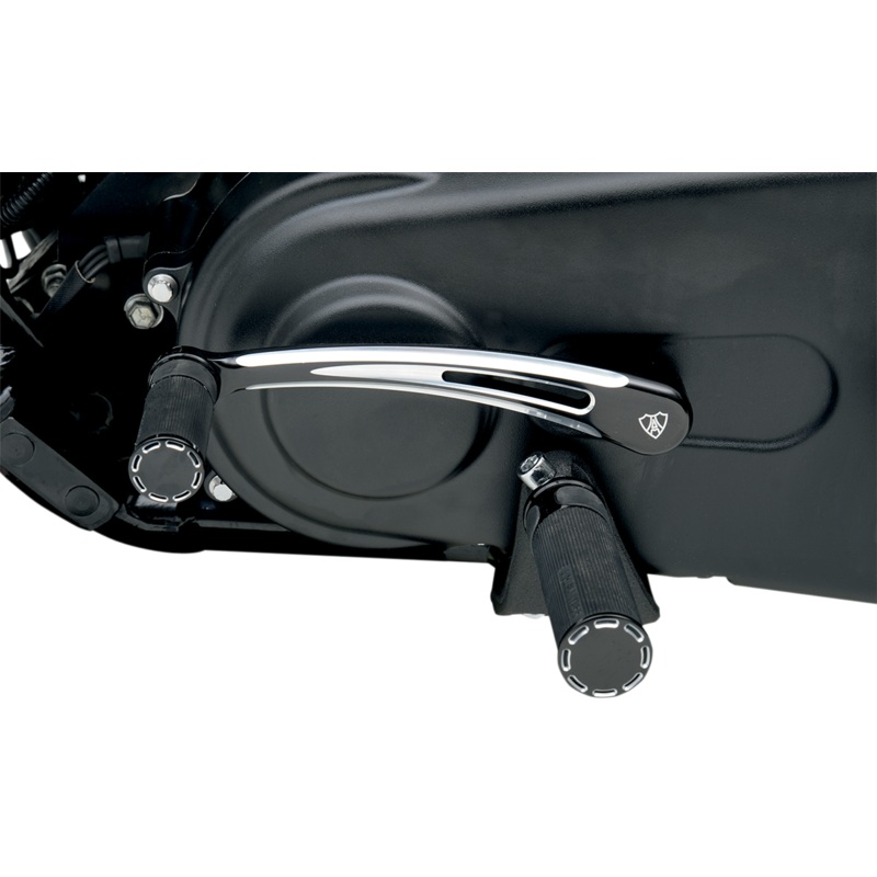 ARLEN NESS Shift Lever – Deep Cut – Black Anodized Ness Deep Cut Inner Shift Lever