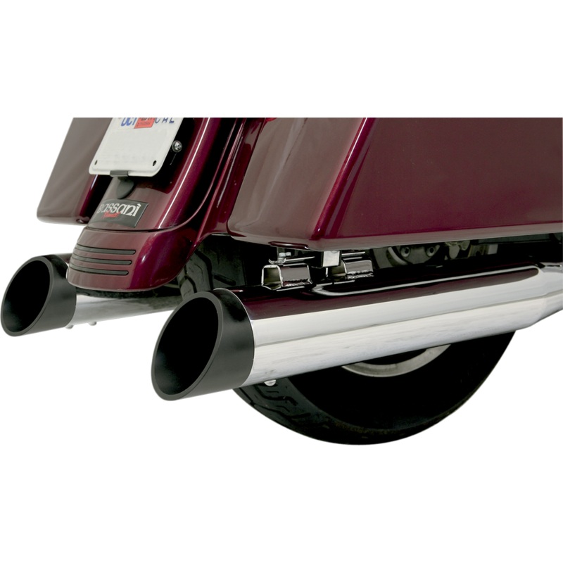 BASSANI XHAUST 4 End Cap – Black – Slash Optional B1-Syle Quick-Change End Caps  Slash-Cut