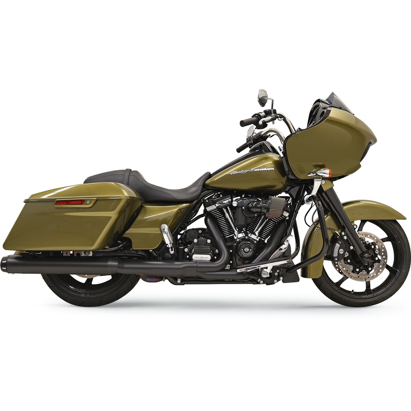 BASSANI XHAUST 4 Quick Change Mufflers – Black Quick Change Series Slip-On Mufflers