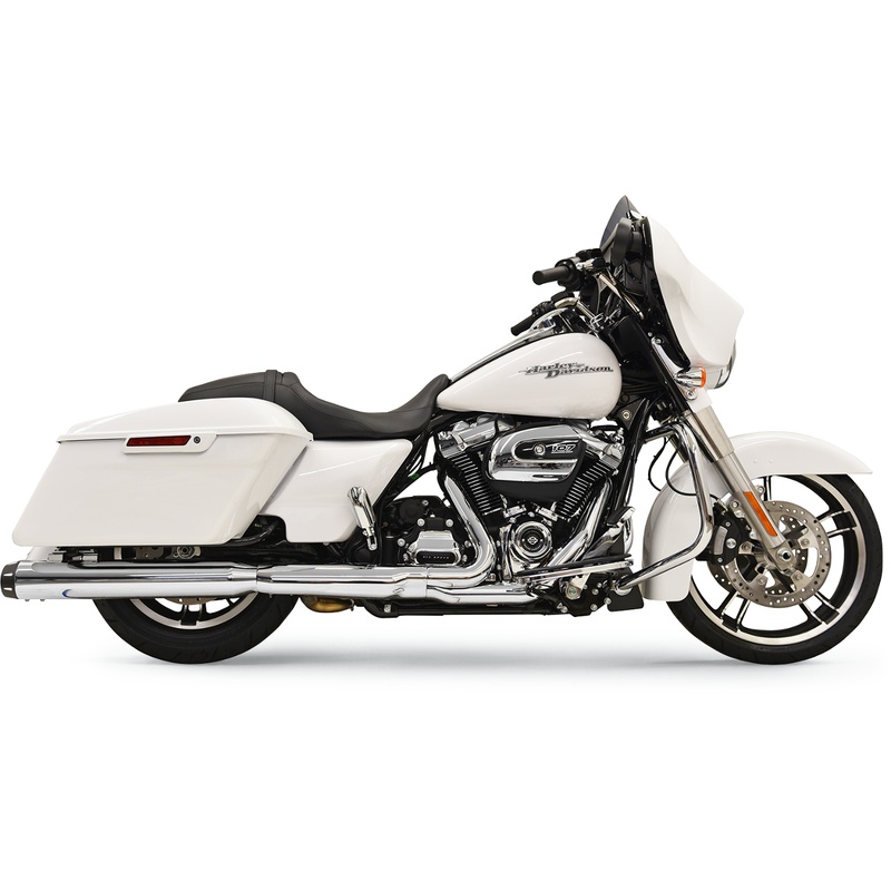BASSANI XHAUST 4 Quick Change Mufflers – Chrome Quick Change Series Slip-On Mufflers