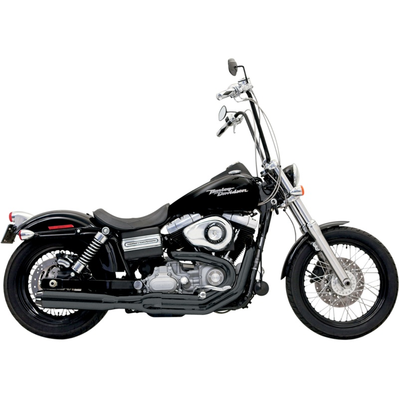 BASSANI XHAUST B1 2:1 Exhaust – Black Road Rage II B1 Power 2:1 System