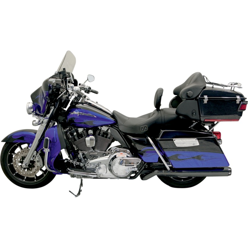 BASSANI XHAUST B1 Pseudo Muffler – Black – FL ’09-’16 Pseudo Muffler for Road Rage II B1 System