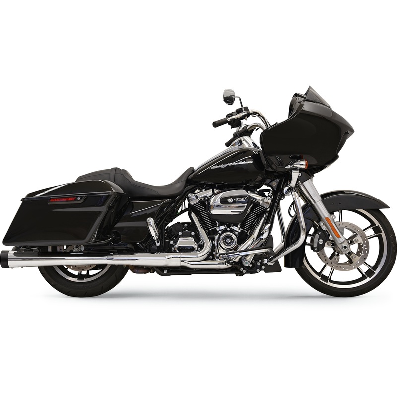 BASSANI XHAUST DNT Megaphone Muffler – Chrome/Black DNT Megaphone Slip-On Mufflers